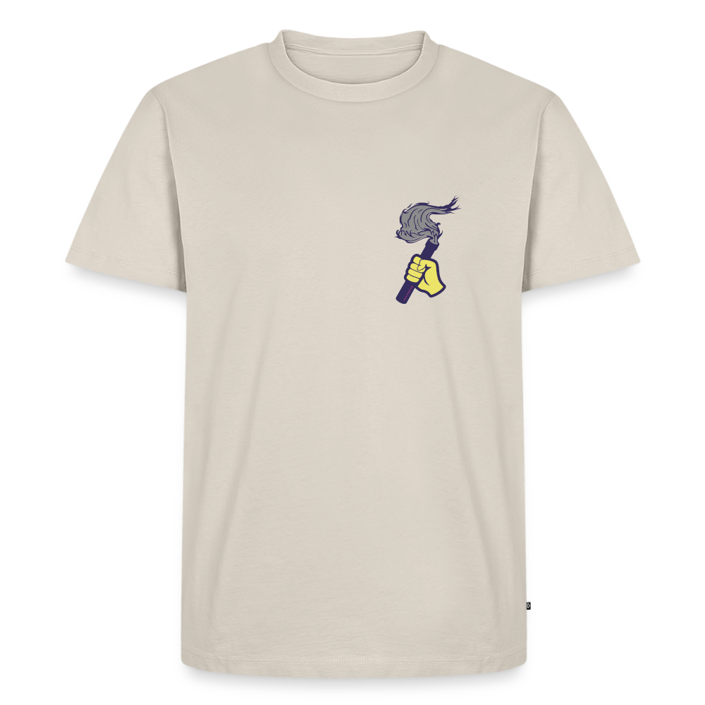 Männer Premium T-Shirt - Beige