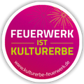 Sticker Größe S (10 x 10 cm) Kulturerbe - Mattweiß