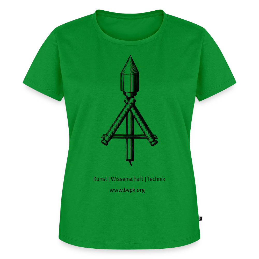 Frauen Premium T-Shirt Kunst Wissenschaft Technik - Grün
