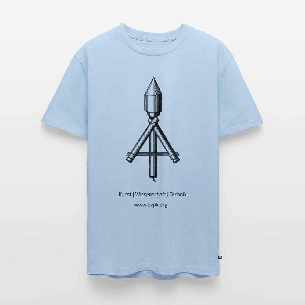 Männer Premium T-Shirt Kunst Wissenschaft Technik - Hellblau