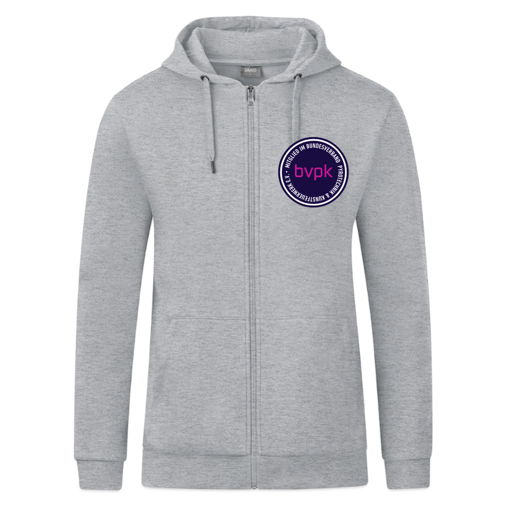 bvpk JAKO Kapuzenjacke Organic - Grau meliert