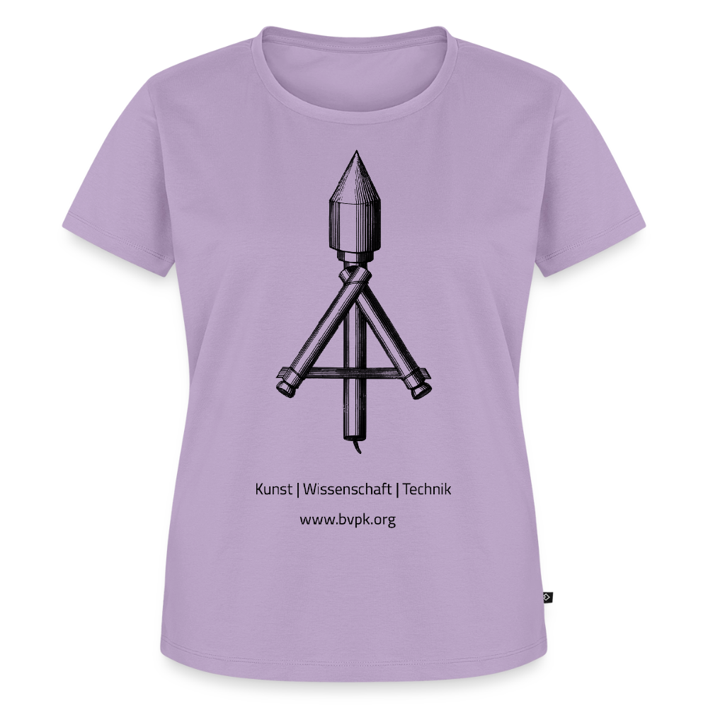 Frauen Premium T-Shirt Kunst Wissenschaft Technik - Lavendel