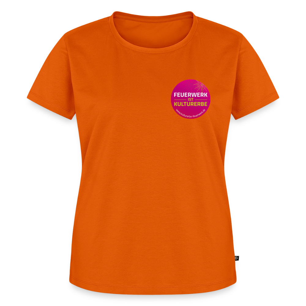 Frauen Premium Kulturerbe - Orange 