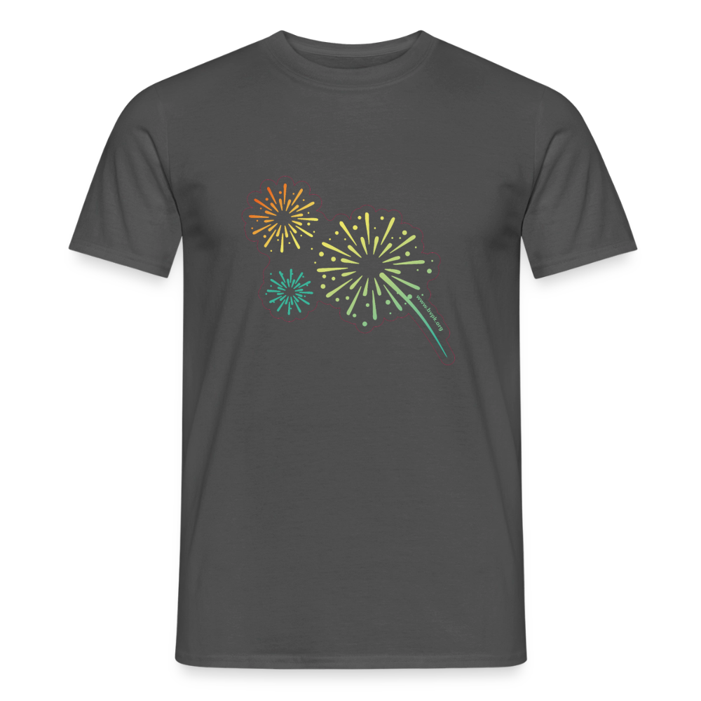Funken Männer T-Shirt - Anthrazit