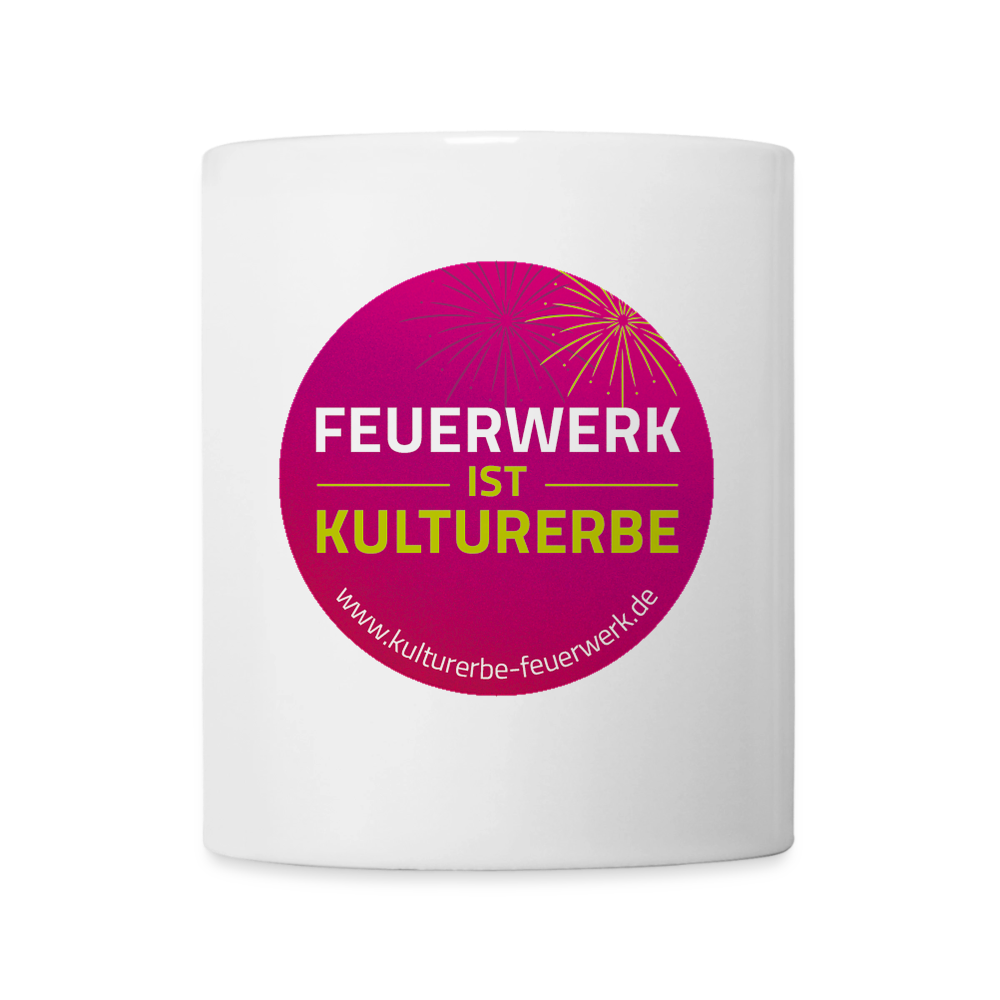 Tasse Kulturerbe - Weiß
