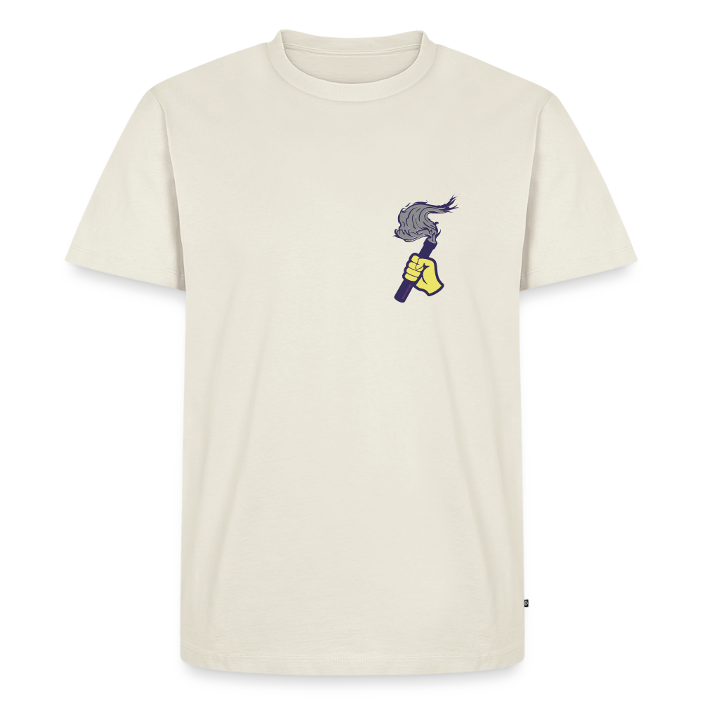 Männer Premium T-Shirt - Naturweiß