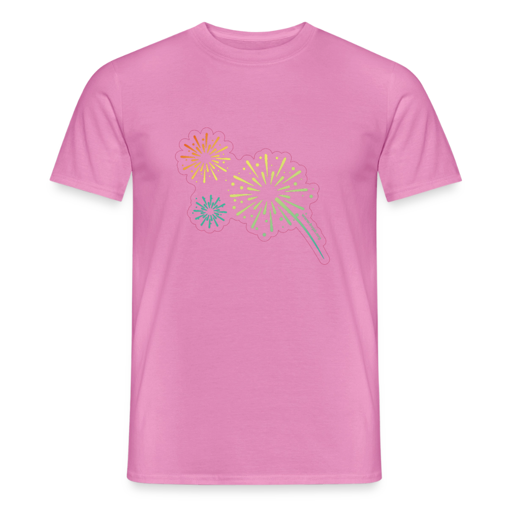 Funken Männer T-Shirt - Pink