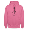 Unisex Hoodie Kunst Wissenschaft Technik - Pink