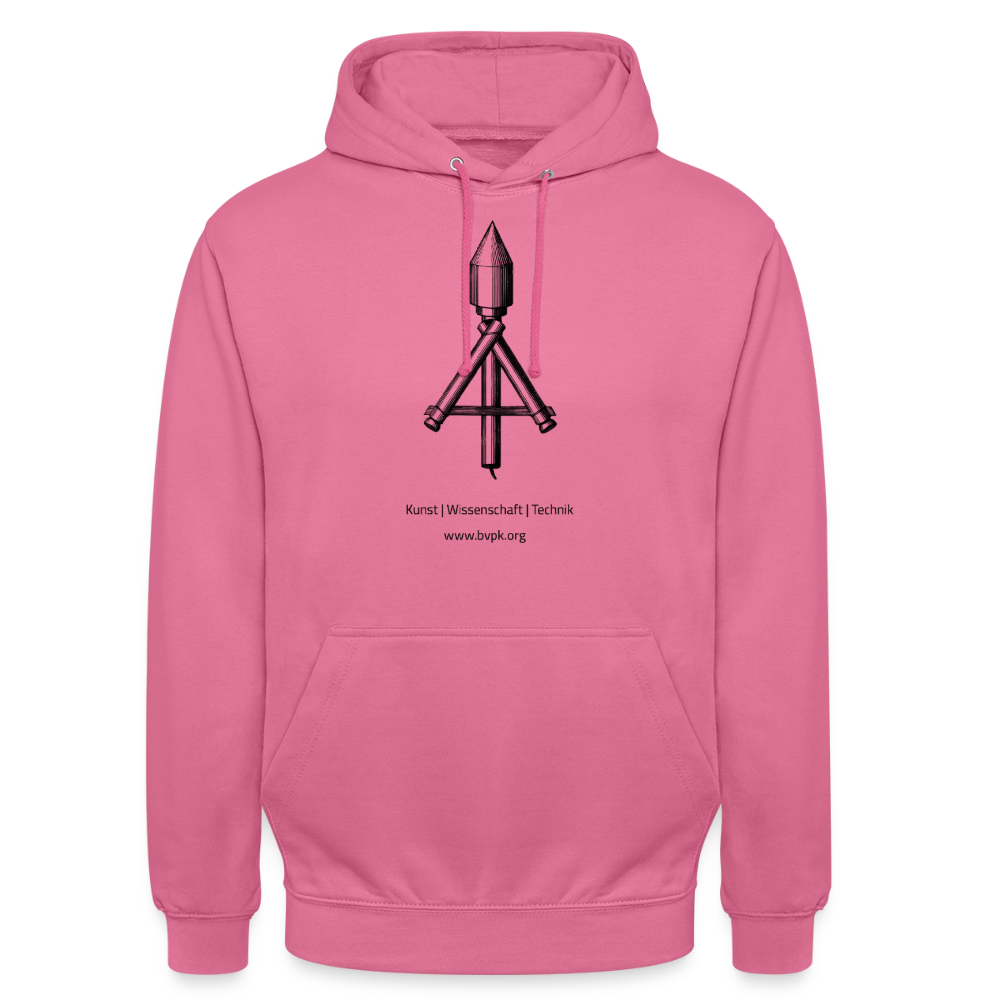 Unisex Hoodie Kunst Wissenschaft Technik - Pink