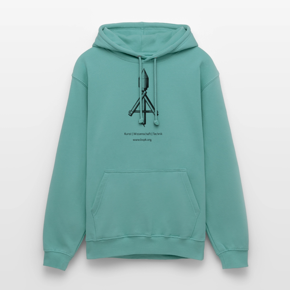 Unisex Hoodie Kunst Wissenschaft Technik - Pastelltürkis