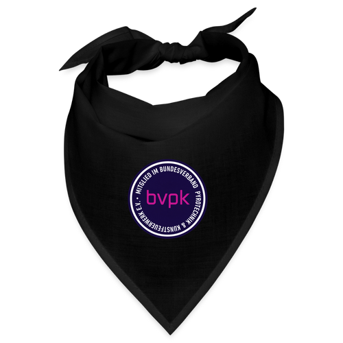 Bandana bvpk Mitglied - Schwarz