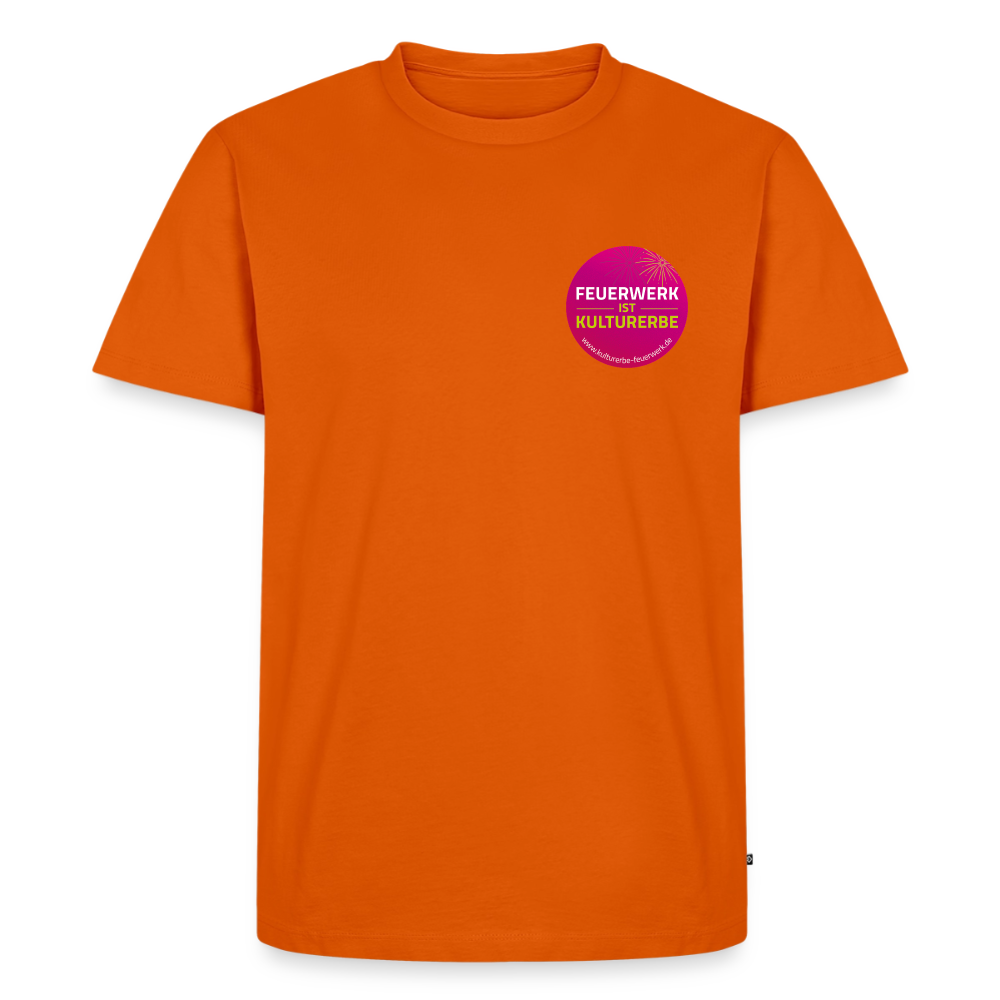 Männer Premium Kulturerbe - Orange 