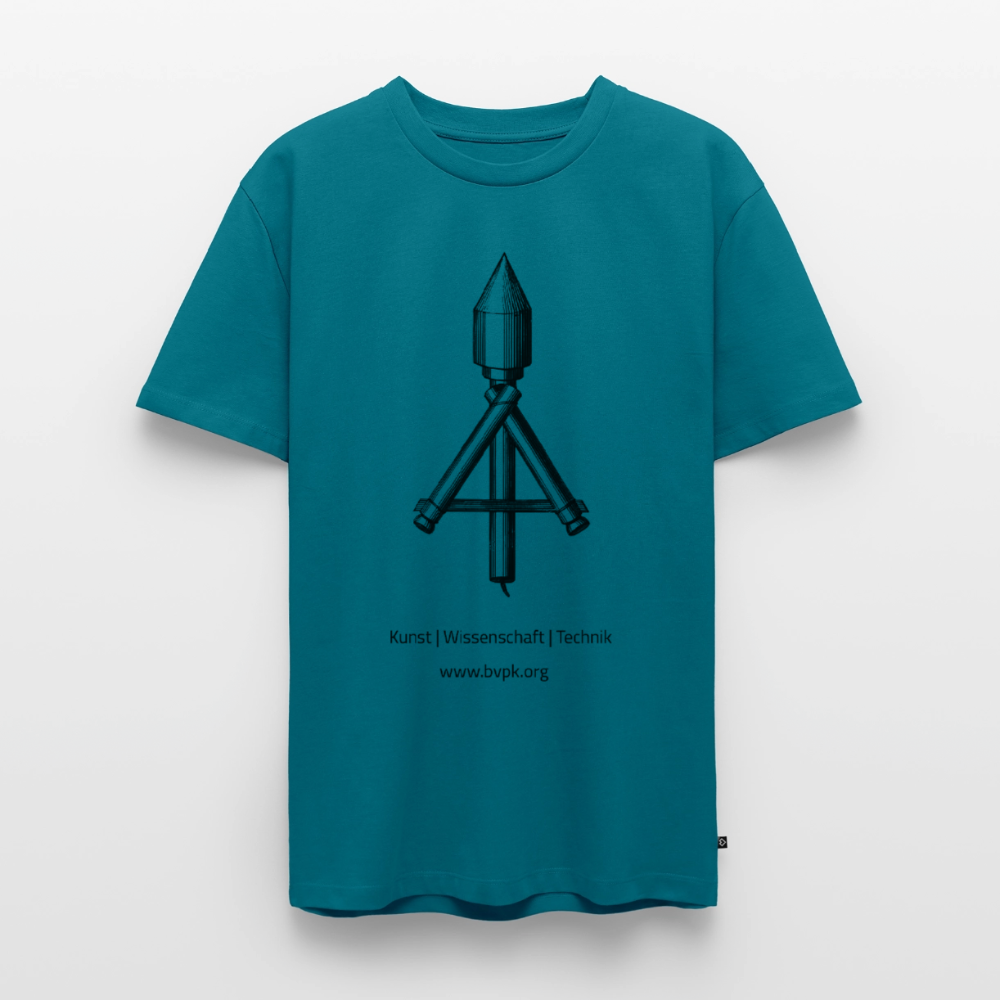 Männer Premium T-Shirt Kunst Wissenschaft Technik - Petrol