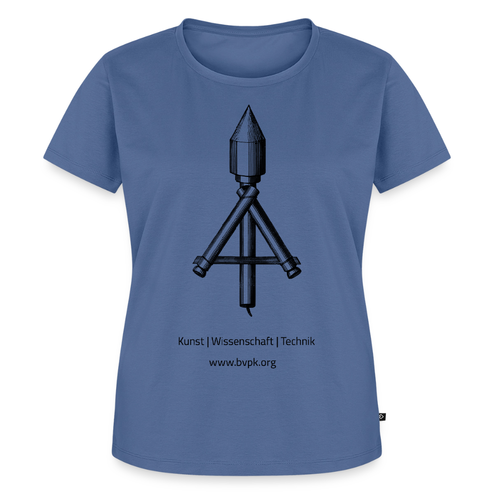 Frauen Premium T-Shirt Kunst Wissenschaft Technik - Taubenblau