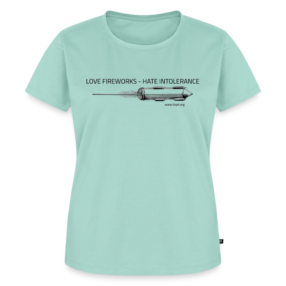 Frauen Premium T-Shirt Love Fireworks - Mint 