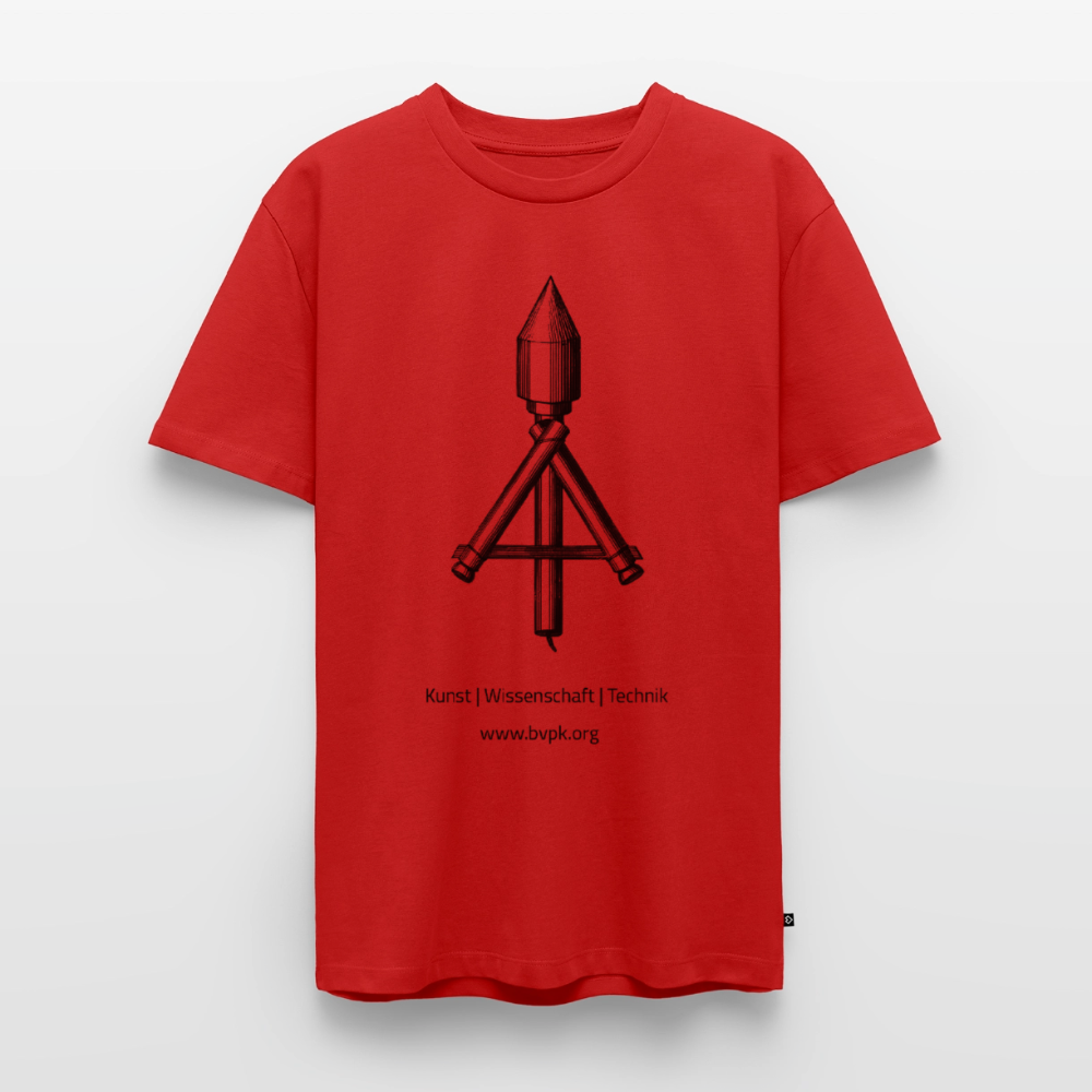 Männer Premium T-Shirt Kunst Wissenschaft Technik - Rot