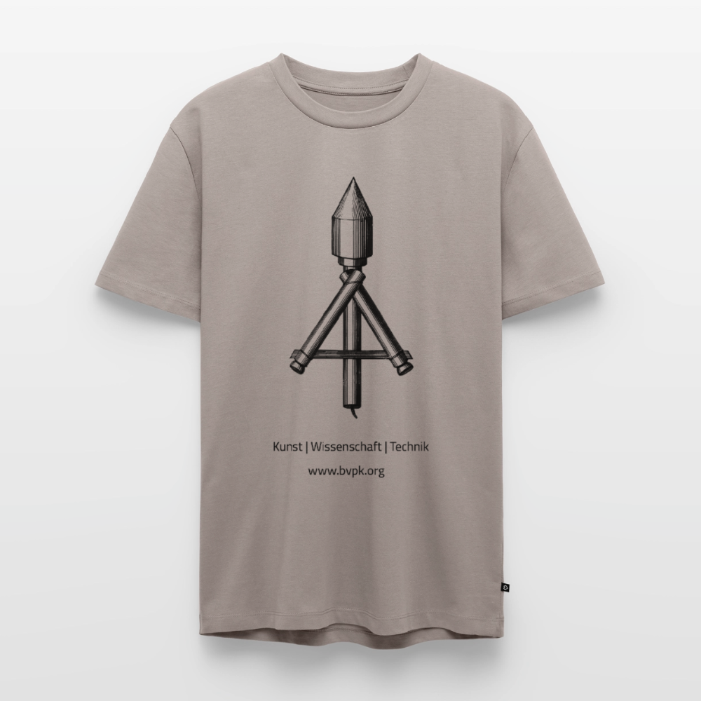 Männer Premium T-Shirt Kunst Wissenschaft Technik - Taupe