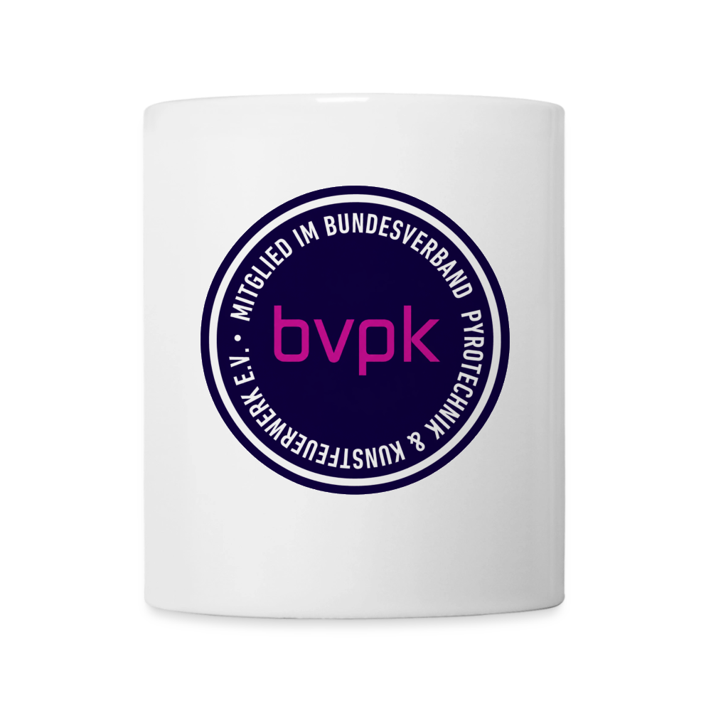 Tasse bvpk Mitglied - Weiß