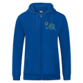Feuerwerksblume JAKO Kapuzenjacke Organic - Blau