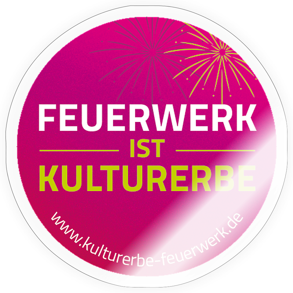 Sticker Größe S (10 x 10 cm) Kulturerbe - Transparent glänzend