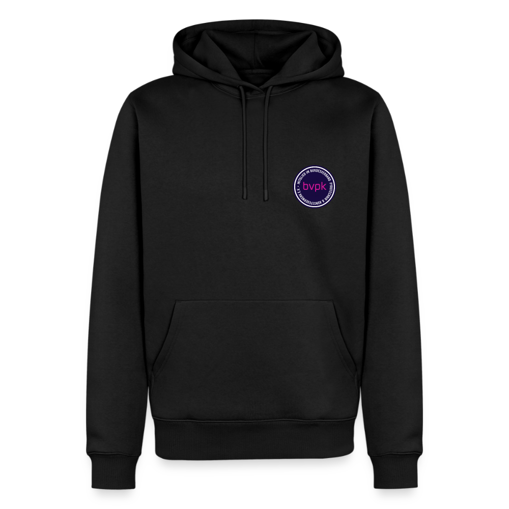 Männer Premium Hoodie bvpk Mitglied - Schwarz