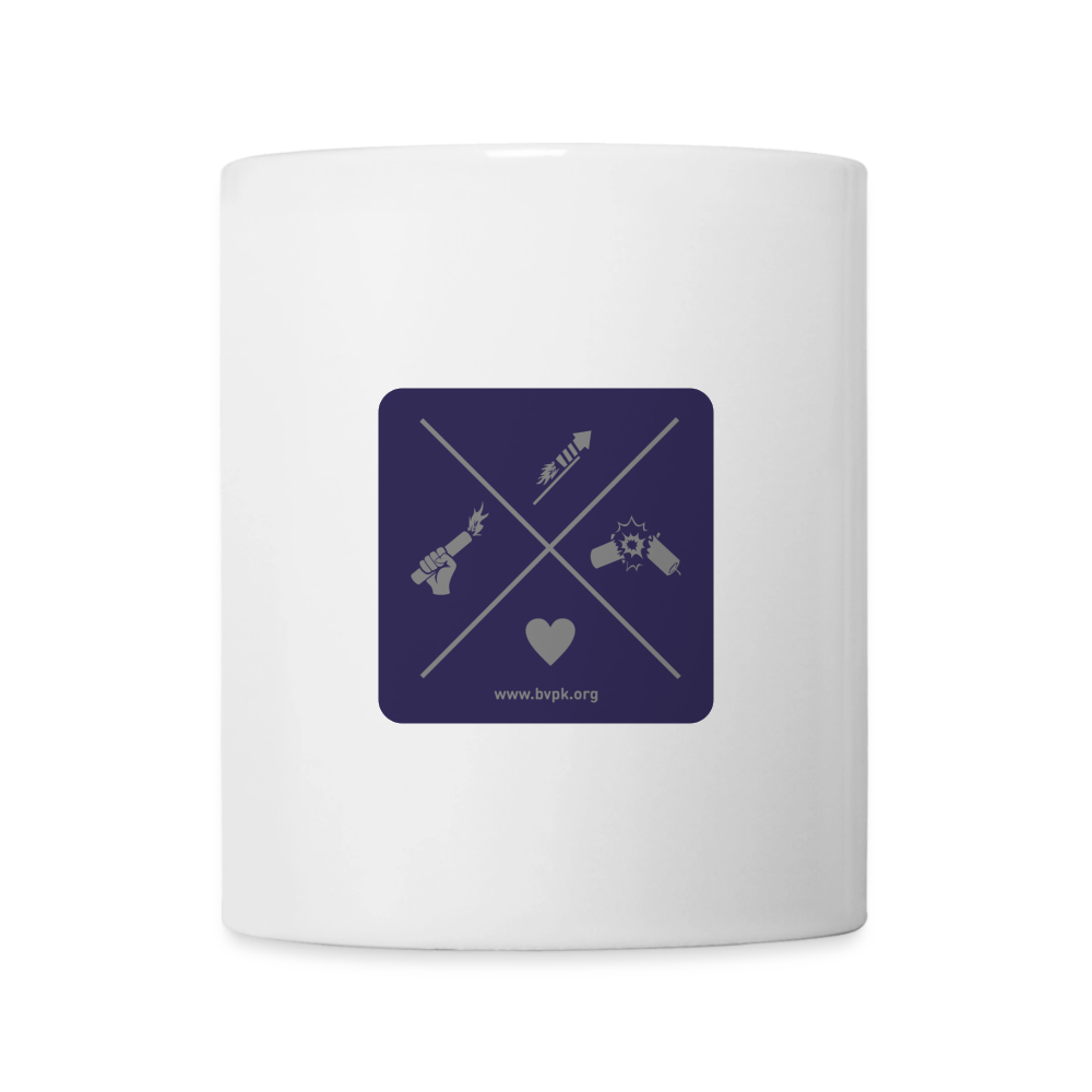 Tasse Feuerwerk - Weiß